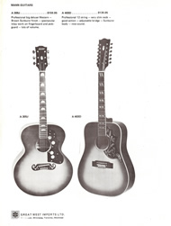 Mann Guitars 70s Catalog Page 2