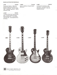 Mann Guitars 70s Catalog Page 4