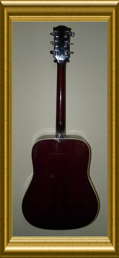 Mann Guitar Hummingbird Back